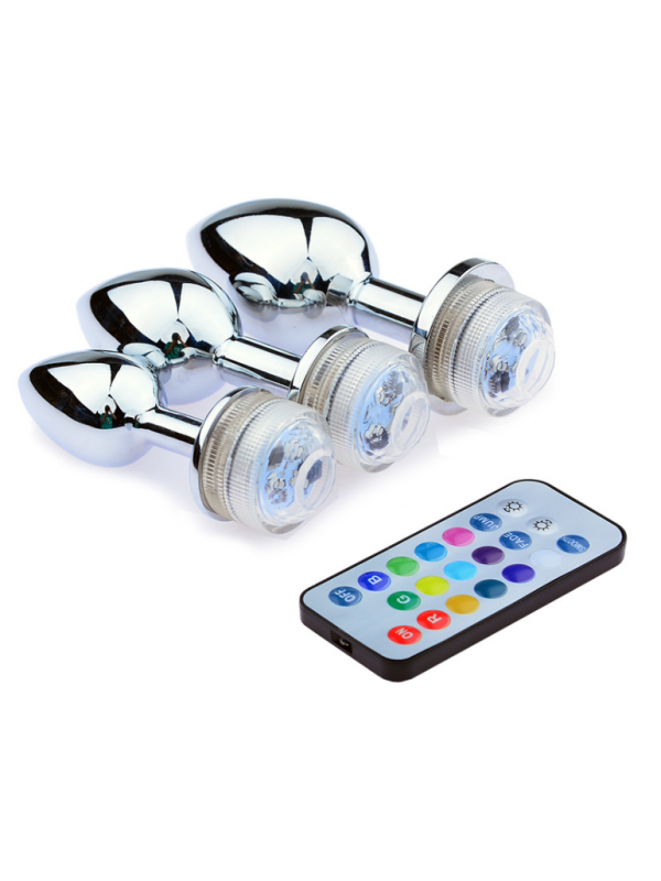 Işıklı Metal Anal Plug&hellip;