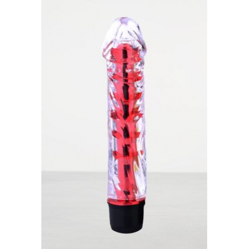 Silikon Başlıklı Jel Dokulu Vibratör Dildo&hellip;