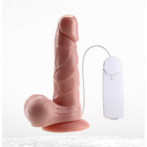 D-3 17.5 CM BEYAZ KUMANDALI DİLDO VİBRATÖR&hellip;