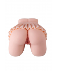 Etekli Kalça Mastürbatör Çift Girişli