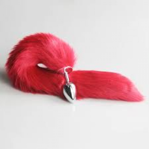 TİLKİ KUYRUĞU ANAL PLUG KIRMIZI&hellip;