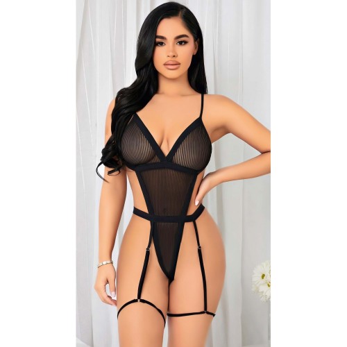 İP DETAYLI TÜL FANTEZİ BODY&hellip;