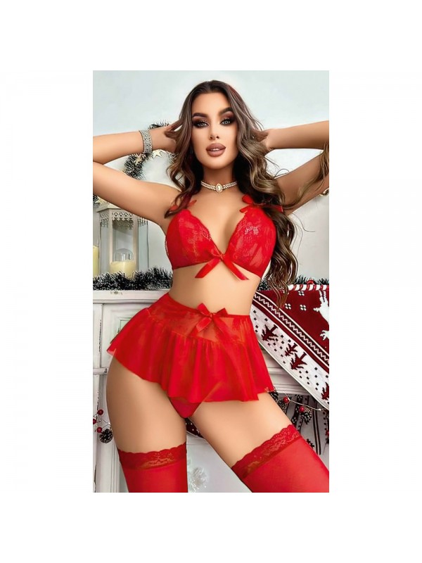 DANTELLİ ETEKLİ SEKSİ SÜTYEN TAKIM&hellip;