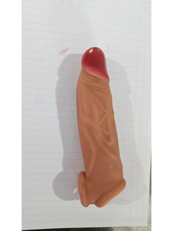 16 CM TESTİSLİ PENİS KILIFI&hellip;